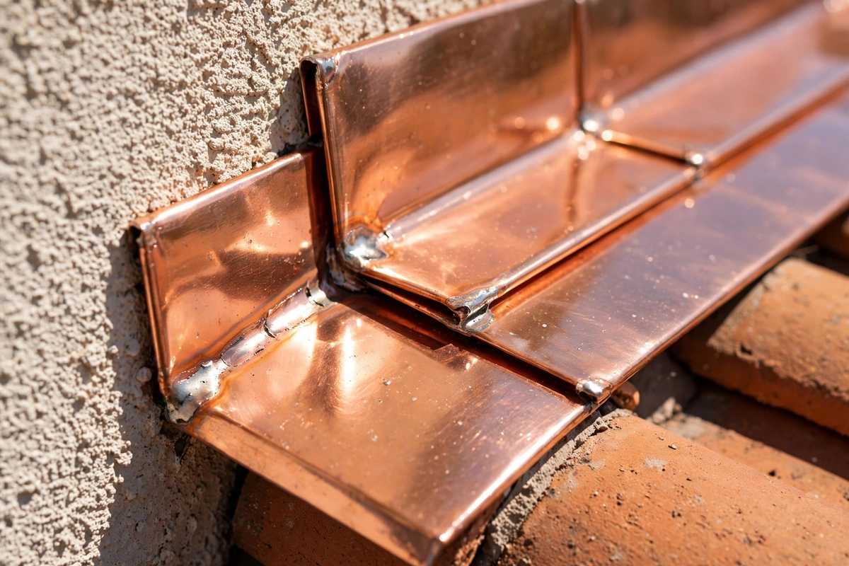 Chimney Flashing Repair in Westchester, CA — Chimney Flashing Repair roof detail in Westchester California