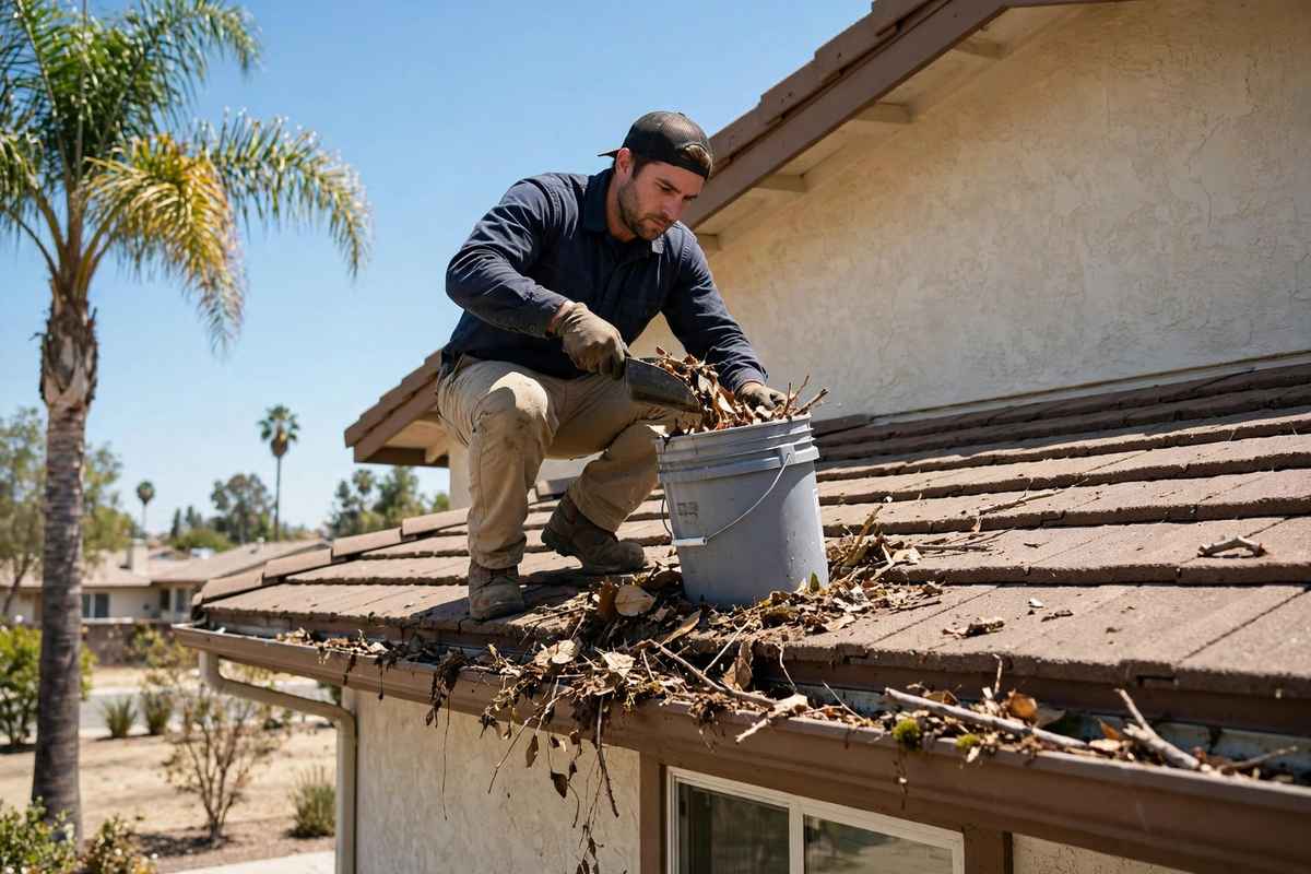 Cool Roofing in Westchester, CA — Green Roofing roof detail in Westchester California