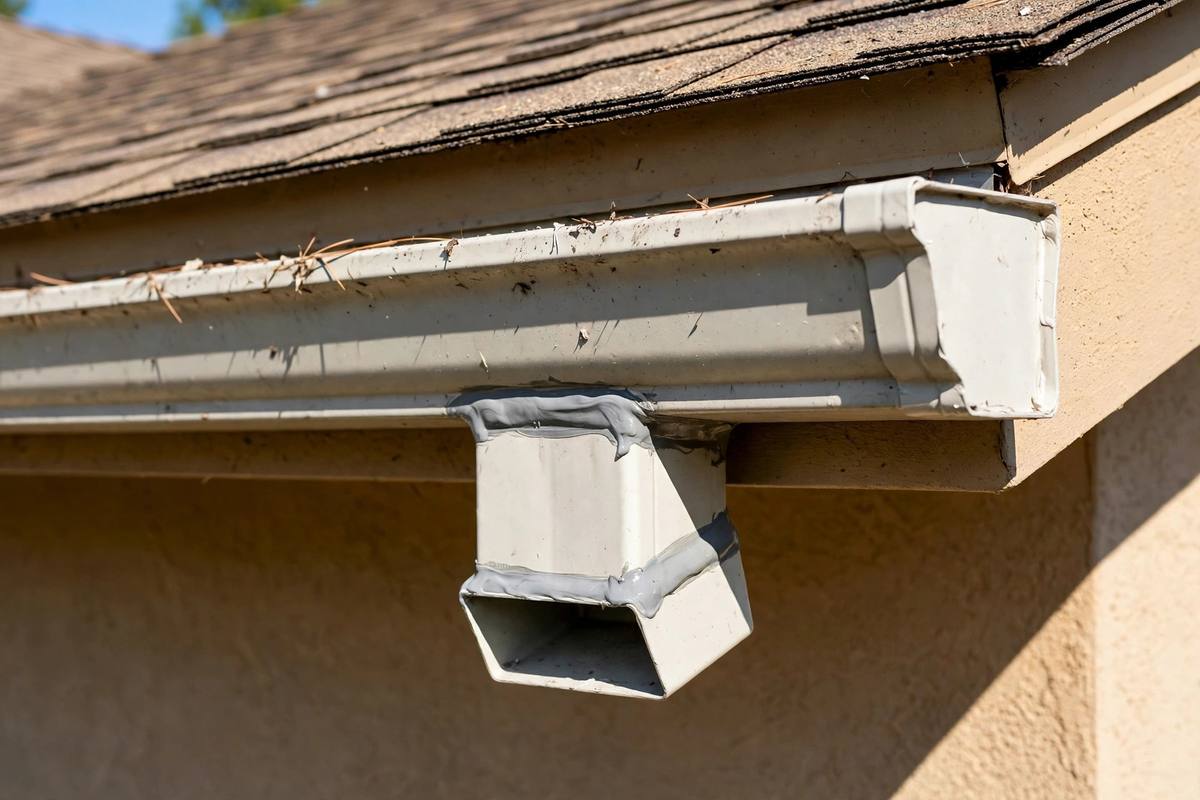 Gutter Cleaning in Westchester, CA — Gutter Cleaning roof detail in Westchester California