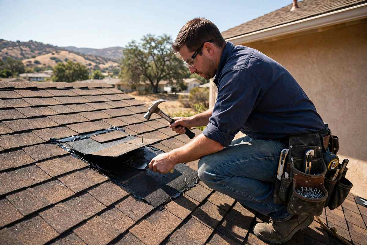 Residential Roofing in Westchester, CA — Residential Roofing roof detail in Westchester California