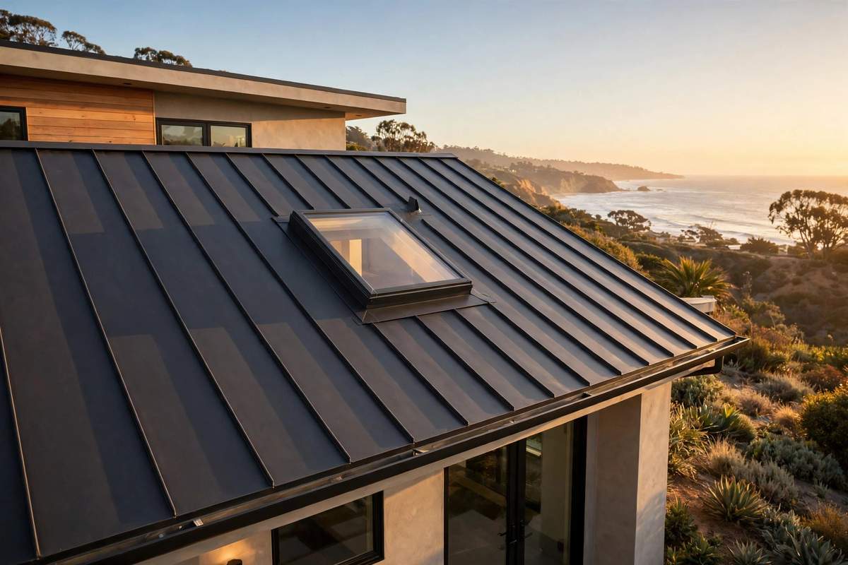 Roof Inspection in Westchester, CA — Roof Inspection roof detail in Westchester California